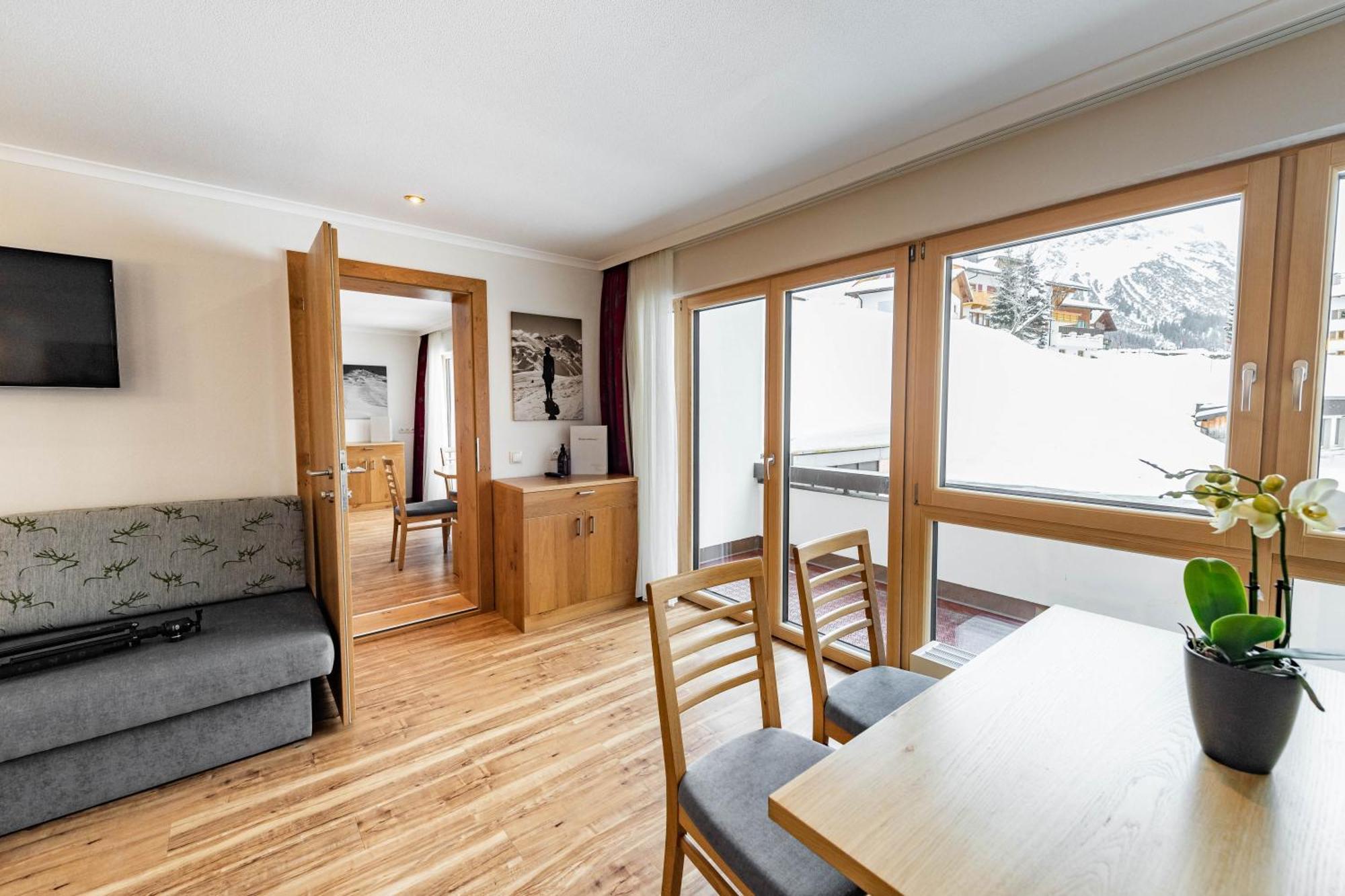 לך אם ארלברג Appartements Eldorado מראה חיצוני תמונה