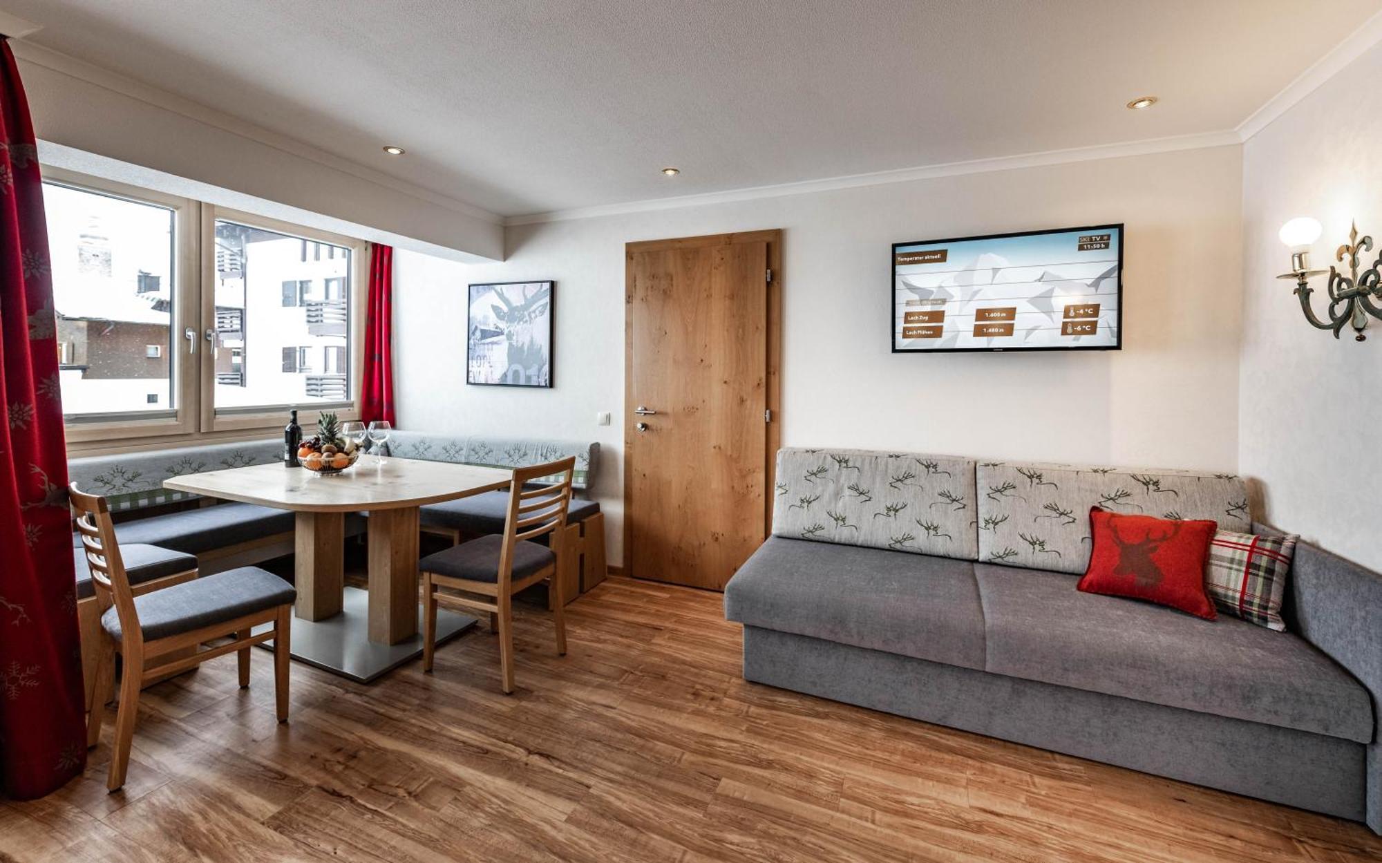 לך אם ארלברג Appartements Eldorado מראה חיצוני תמונה