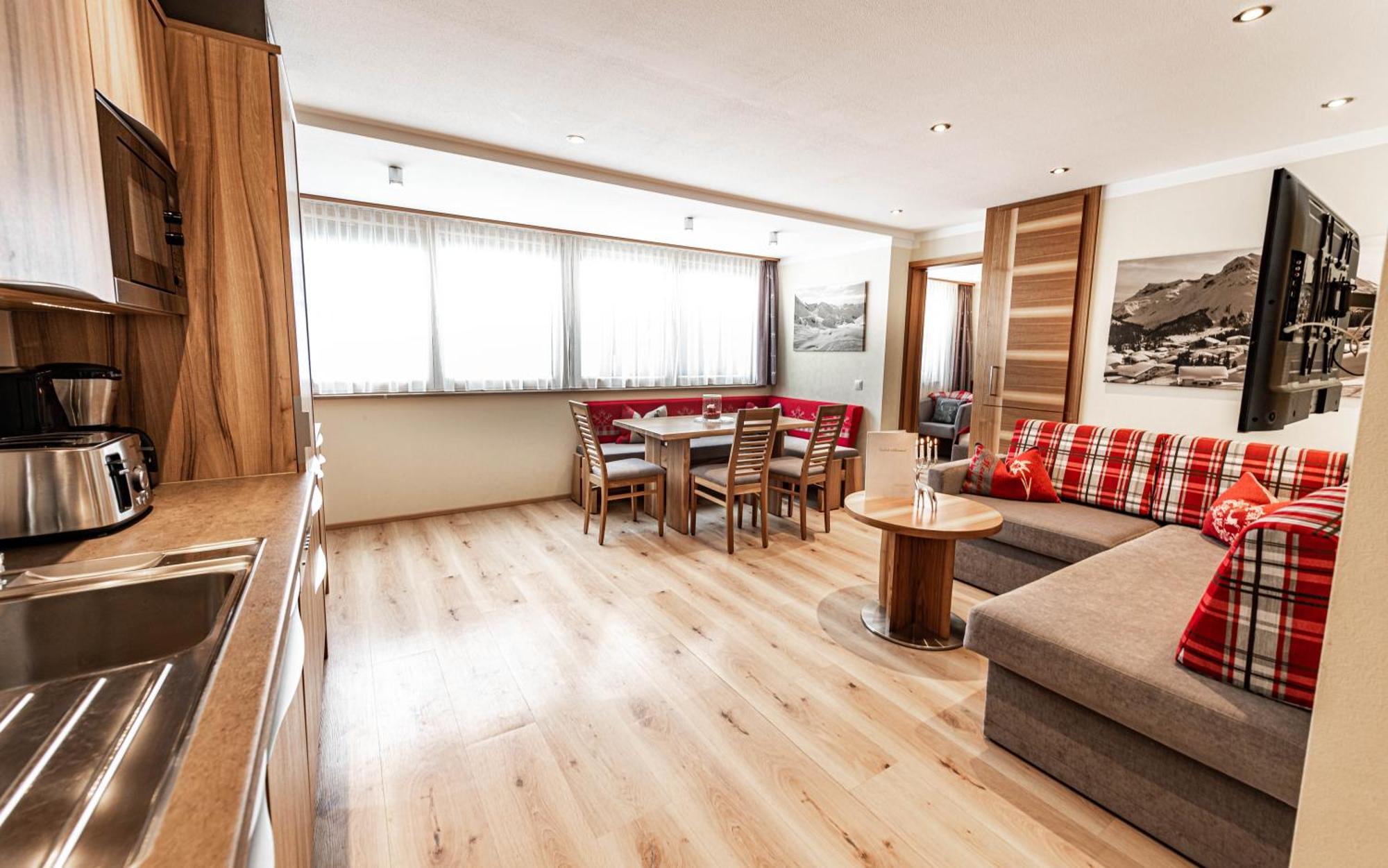 לך אם ארלברג Appartements Eldorado מראה חיצוני תמונה